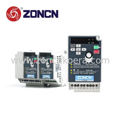 ZONCN T200 VFD Drive Variable Speed Drive with 0.4kW-220kW Power Range Built-in EMC Filter and STO Function
