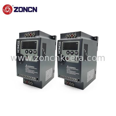 Oryginalny ZONCN NZ100-2R2G-2 VFD 220v 2.2kw 3hp Jednorazowy napęd zmiennej częstotliwości